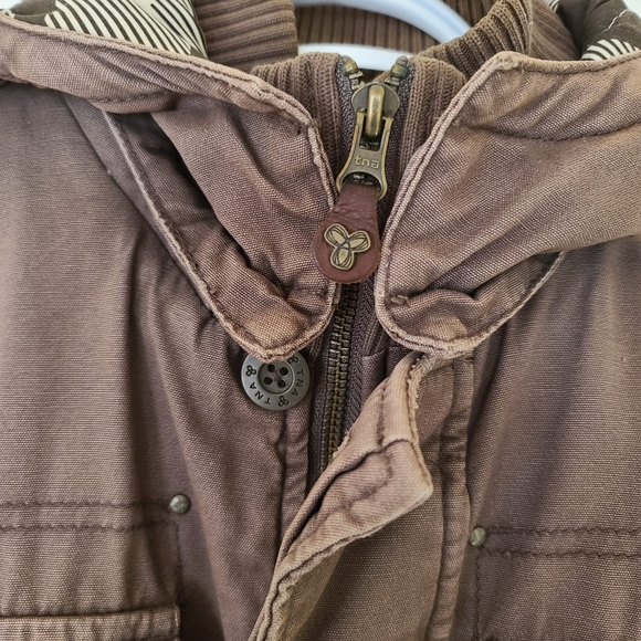 TNA Aritzia Fall/Spring Jacket Brown Medium - Picture 4 of 12